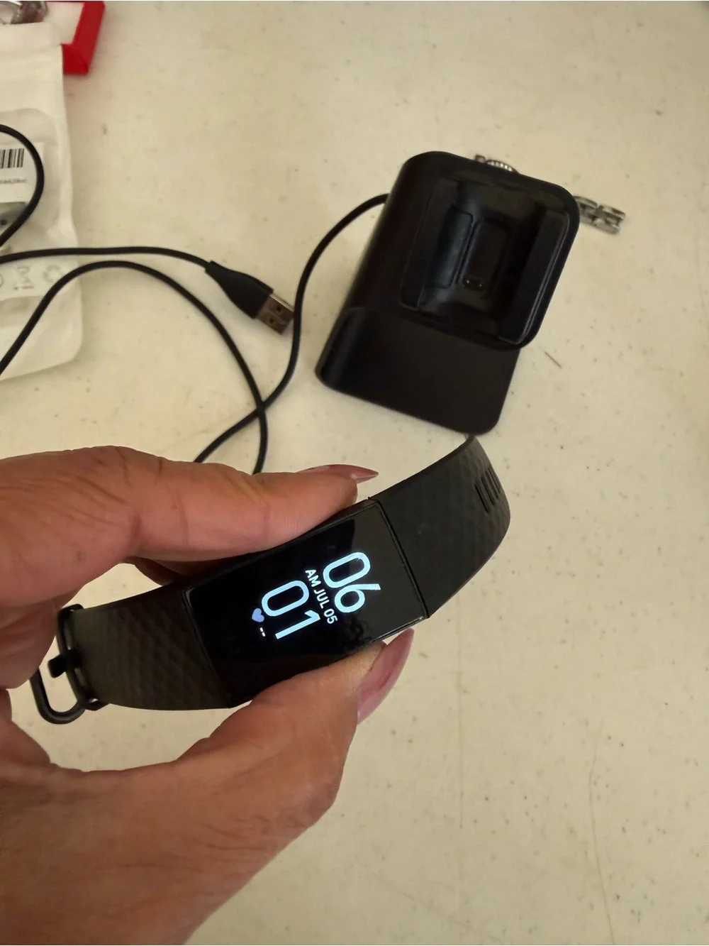 fitbit Charge 4 & 5 Fitness Trackers - Black